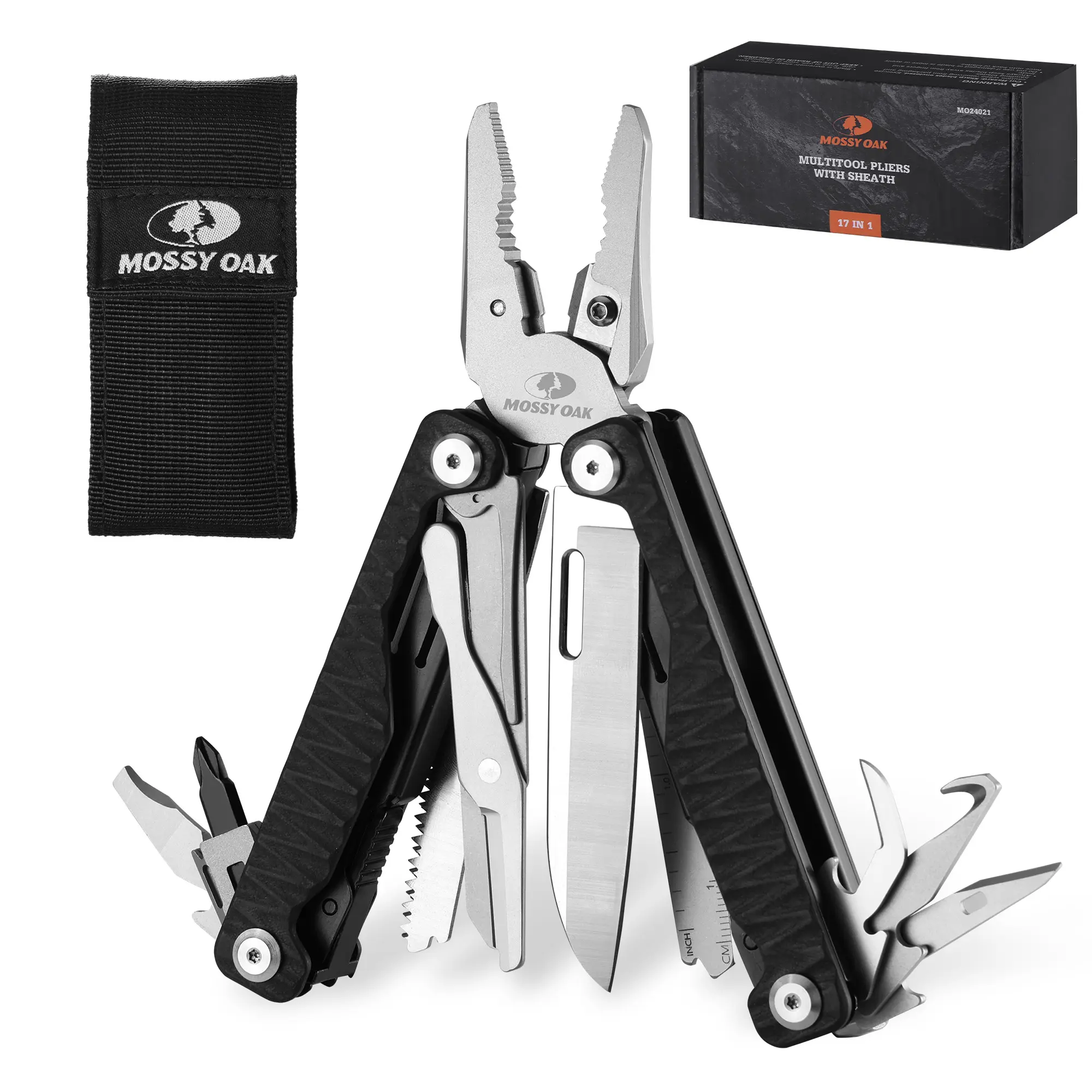 17-in-1 with CNC Pliers & G10 Handle