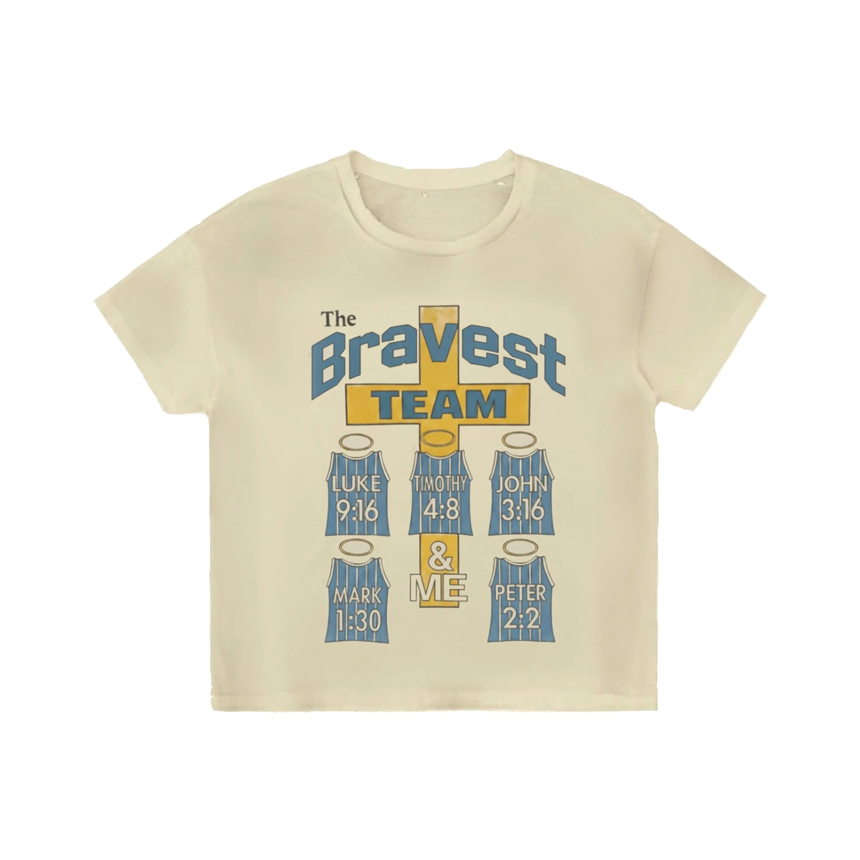 Cream Gospel Team Tee