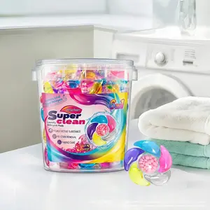 🔥NEW Tech Hexa-Core 1 Laundry Pods | 6D 10g Extra Large Concentrated Capsules | 70% Total Surfactants | Powerful Stain Removal | 10/30/55 Counts | Fresh Fruit Scent | Viral TikTok Cleaning Must-Have! Laundry Detergent Pods 🚀