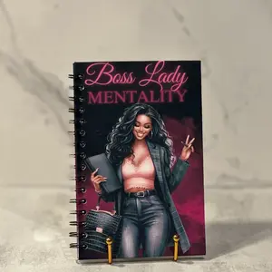 38. Boss Lady Mentality Daily Planner Matte Hard Cover | To Do | Productivity Planner