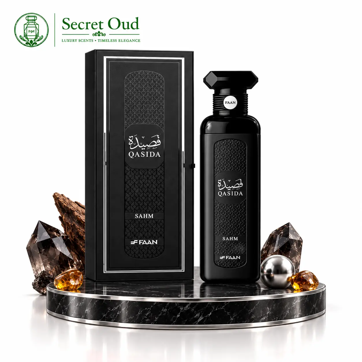 Faan Qasida Sahm Eau de Parfum for Men -- 200ML --