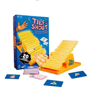 Easter Family Game Night! Tilt 'n' Shout Board Game - Hilarious Spring Fun for All Ages | Big Potato Games