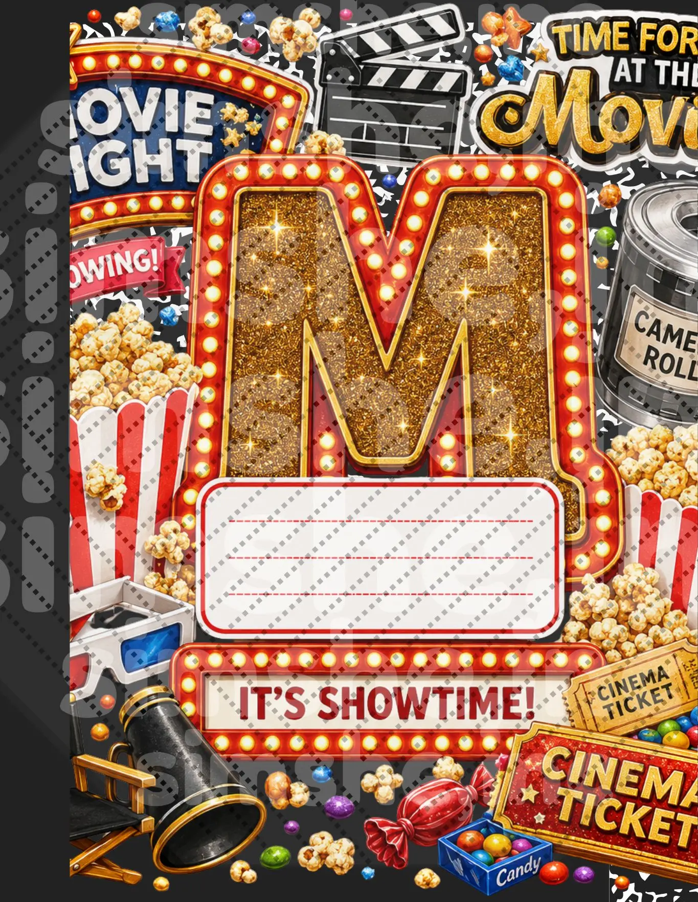 Movie Notebook Cover