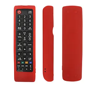 Silicone Remote Control Protective Cover, Reusable Dustproof Remote Control Cover, Remote Control Protector for Samsung AA59 Etched Pattern Remote Control