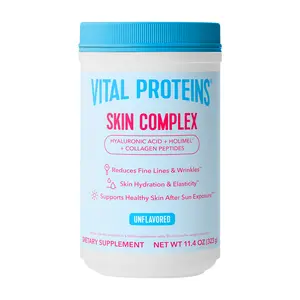 Vital Proteins Collagen Peptides for Women - 20g Hydrolyzed Collagen, Vitamin C, Hyaluronic Acid - Skin Complex Supplement