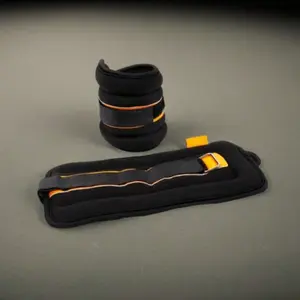 5lb Pair Ankle & Wrist Weights – Adjustable Neoprene Straps for Fitness, Walking, Jogging, Core Training, Strength & Toning Workouts