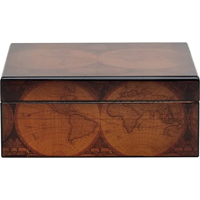 Old World Small Humidor | Holds 50 Cigars