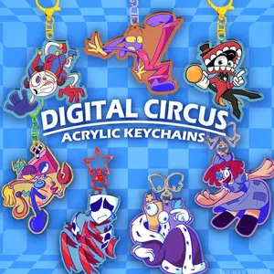 7 Ops The Amazing Digital Circus - Character Acrylic Keychains