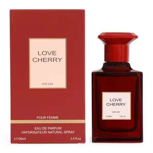 Love Cherry Eau de Parfum Spray - Sweet Cherry Almond Vanilla Perfume 100ml/3.4oz - Women's Fragrance