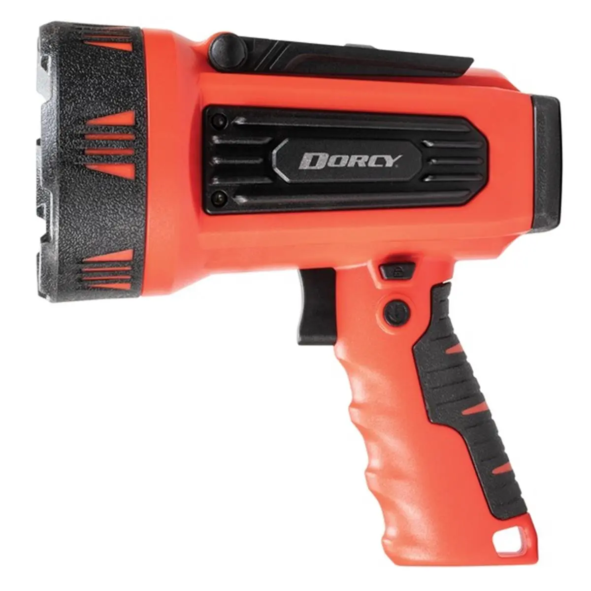 Dorcy 1300-Lumen Rechargeable Spotlight - Flood Light, High Lumen LED, USB Work Light, Portable Power Bank, Flood Light Flashlight