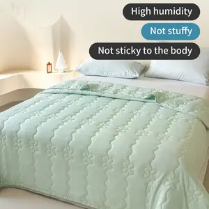1 x Cool, soft and skin-friendly summer duvet; thickened all-season air-conditioning duvet; machine-washable; large queen size for a unique summer experience; available in multiple sizes; duvet insert; all-season duvet; summer cooling duvet;