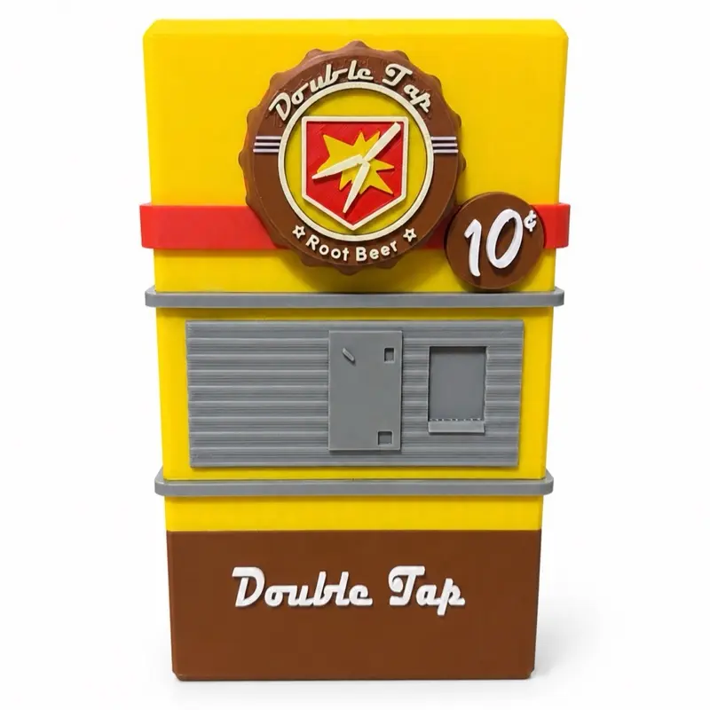 COD Zombies Double Tap Perk Machine Replica, Themed Decor for Game Fans