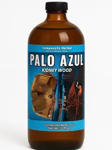 Palo Azul Kidneywood (Blue Stick) Herbal Tincture - Organic Traditional Natural 900mL Ancient Reforzado Blend Dietary Tonic Supplement, Prop 65 Safe