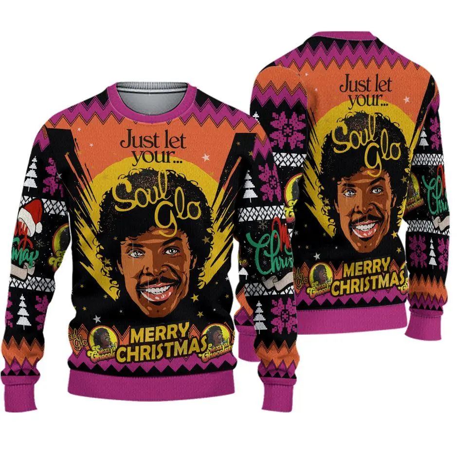 [HOT UGLY] Darry Jenks Coming to America Ugly Christmas Sweater Size, Ugly Sweater for Christmas Party – Funny Knitted Holiday Pullover