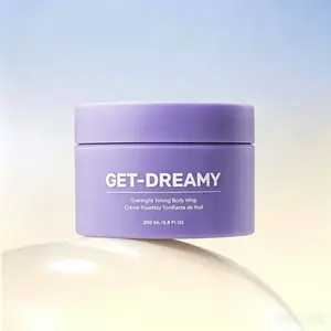 MAËLYS GET-DREAMY Overnight Body Care Whip - Clinically Proven to Help Tone Loose Skin, Nourishes with Milk Thistle Moisturizers, Warming Ginseng & Rose Gel Cream