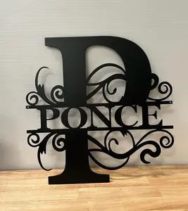 Custom Metal Letters & Last Names