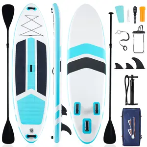 Premium SUP Inflatable Stand Up Paddle Board with 2-in-1 Paddle, Wide Stable Design, Non-Slip Comfort Deck for Adults & Youth, Non-Slip Comfort Deck