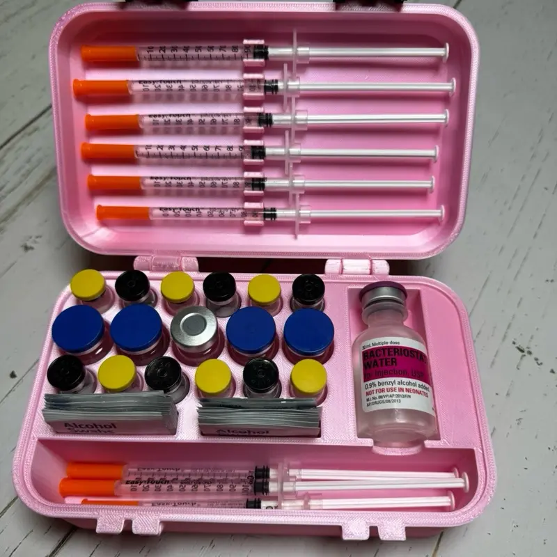 Coolpeps Pre-fill Syringe Combo - Research Case Coolpeps Pre-fill Syringe Combo - Research Case