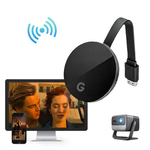 HDMI Wireless Transmitter and Receiver, High-Definition HDMI Media Player, Casting Device for TV, Compatible with Windows/Android/iOS/Mac OS, Streaming Media Device, Screen Mirroring Adapter, Wireless HDMI