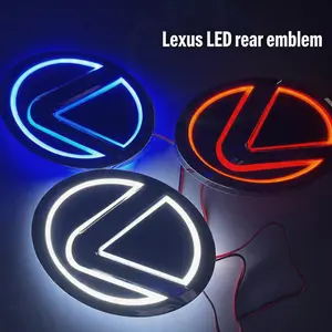 5D LED Illuminated Emblem Light for Lexus – Glow Rear Badge Compatible with ES RX NX GX RX 450h ES 350 |   IP67 Waterproof Plug and Play Install, Luxury Car Exterior Night Lighting Accessory