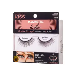 Kiss Magnetic False Eyelashes - Tantalize