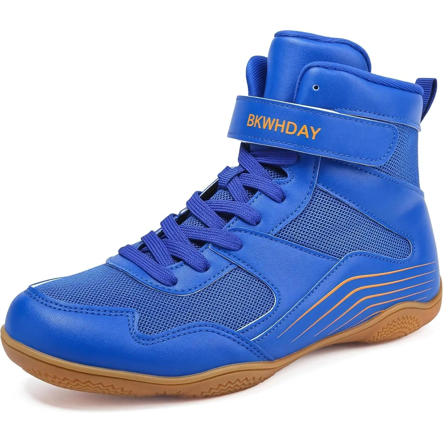 Kids Wrestling Shoes Youth Boys Girls Boxing Shoes Child Lightweight Breathable Non Slip for Fitness Powerlifting