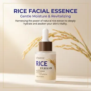 3 PCS KORMESIC Rice Face Serum, Moisturizing Face Essence,|Firming Anti Wrinkle|Removing Fine Lines|Smooth Deeply Moisturizing|Even Skin Tone for Daily Skin Care - 30ML