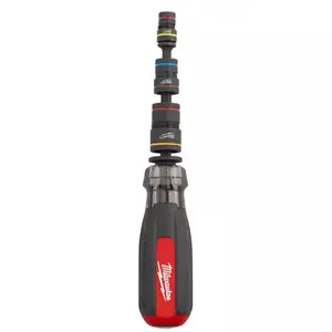 Milwaukee Multi-Nut Driver with SHOCKWAVE Impact Duty Magnetic Nut Drivers