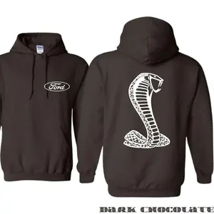 Ford Mustang Hoodie - Striking Cobra Design for Car Enthusiasts, Stylish and Comfortable Unisex Sweatshirt, Perfect for Showcasing Your Passion for Iconic Muscle Cars