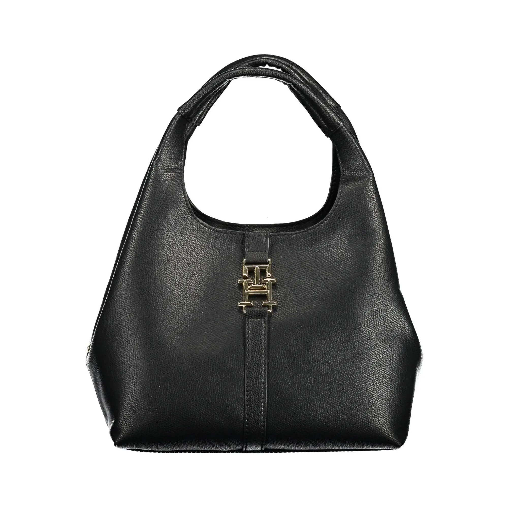 Tommy Hilfiger Black Polyurethane Handbag