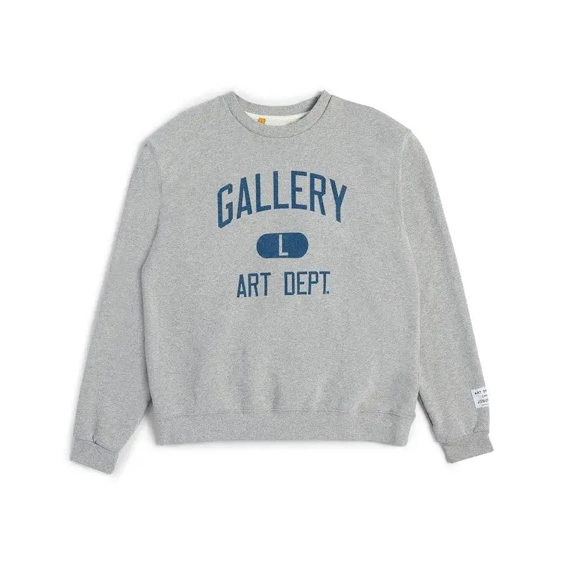 Gallery Dept. L Crewneck Sweatshirt Heather Grey (men) by StockX