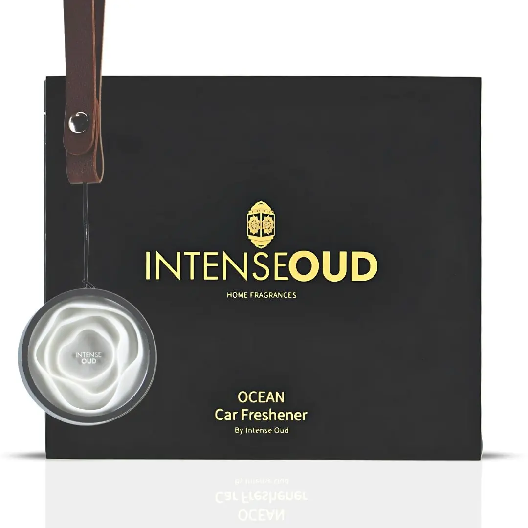 Ocean - Sea Elegance Scented Hanging Car Freshener by Intense Oud | A Fresh Scent That Transforms Your Car Into an Oceanic Haven.