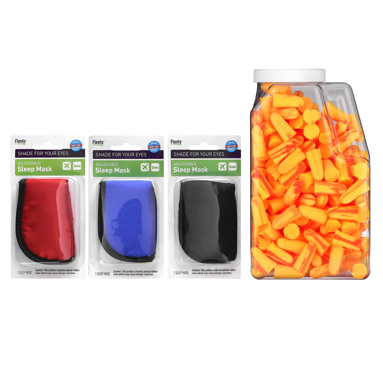 Flents Earplugs and Mask Kit , 103 Piece Kit