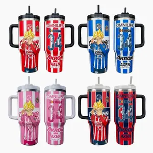 Chivas Guadalajara Football Fan Gift Tumbler 40oz 20oz with Handle, Gift for fan