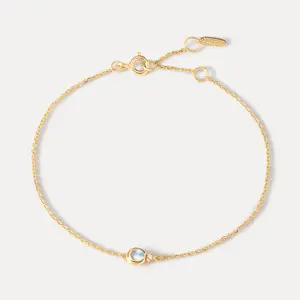 Solid Gold Moonstruck Bracelet