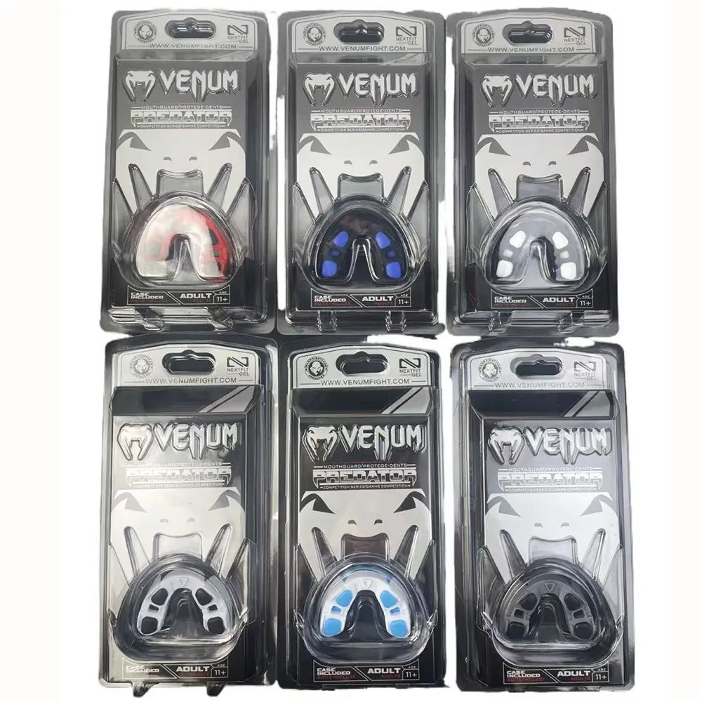 Low Profile & Breathable Mouth Guard, Durable Advanced Polymer Protective Gear with Boil-and-Bite Custom Fit for Youth Unisex Training in Boxing, Kickboxing, Reusable Sports Equipment