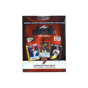 2024 Leaf Collective Football Hobby Box (4 Autos) Travis Hunter, Jayden Daniels, Cam Ward