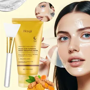 Hoygi Kojic Acid Turmeric Night Wrapping Mask - 2.65 oz