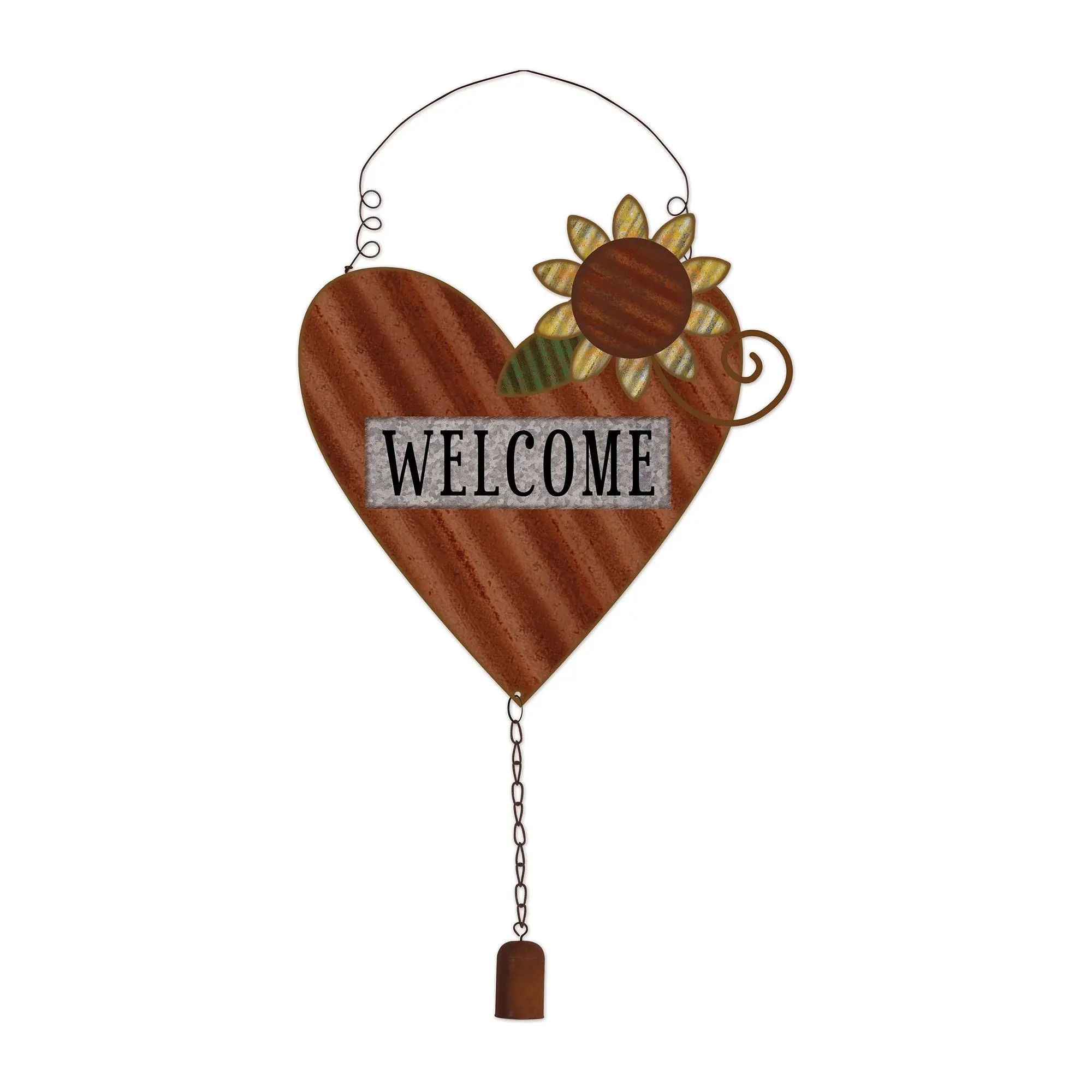 Sunset Vista Designs Heart Door Greeter