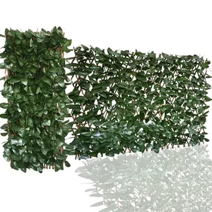 【spotlight day】Privacy Fence Expandable Screen for Balcony Patio Outdoor,Decorative Faux Ivy Fencing Panel,Hide Unsightly Views, Realistic Leaf Design Garden