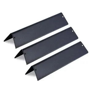 【DealsForYouDays】VEVOR Flavorizer Bars,  15 in Grill Replacement Part, for Weber Spirit I & II 200 Series Grills, Including Spirit ll E-210, ll E-220, ll S-210, E-210, S-210, Porcelain-enameled Steel Heat Plate, 3 Pack