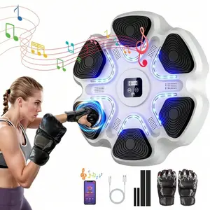2026 Smart Boxing Reflex Machine with Wall-Mounted Pads and Boxing Gloves for Adult Training, Home & Office Use
