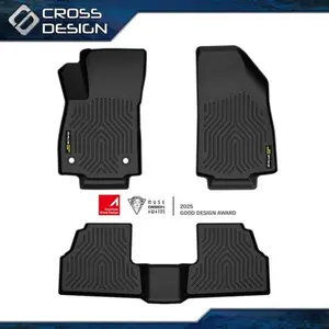 CROSSDESIGN TPE Floor Mats Fits 2014-2022 Chevy Trax / 2013-2022 Buick Encore All Weather Floor Mats Liner