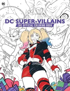 DC Super-Villains: The Official Coloring Book