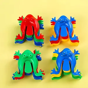 24pcs Mini Jumping Frogs - Colorful Plastic Finger Toys for Fun  & Party Favors, Ideal Birthday Gifts