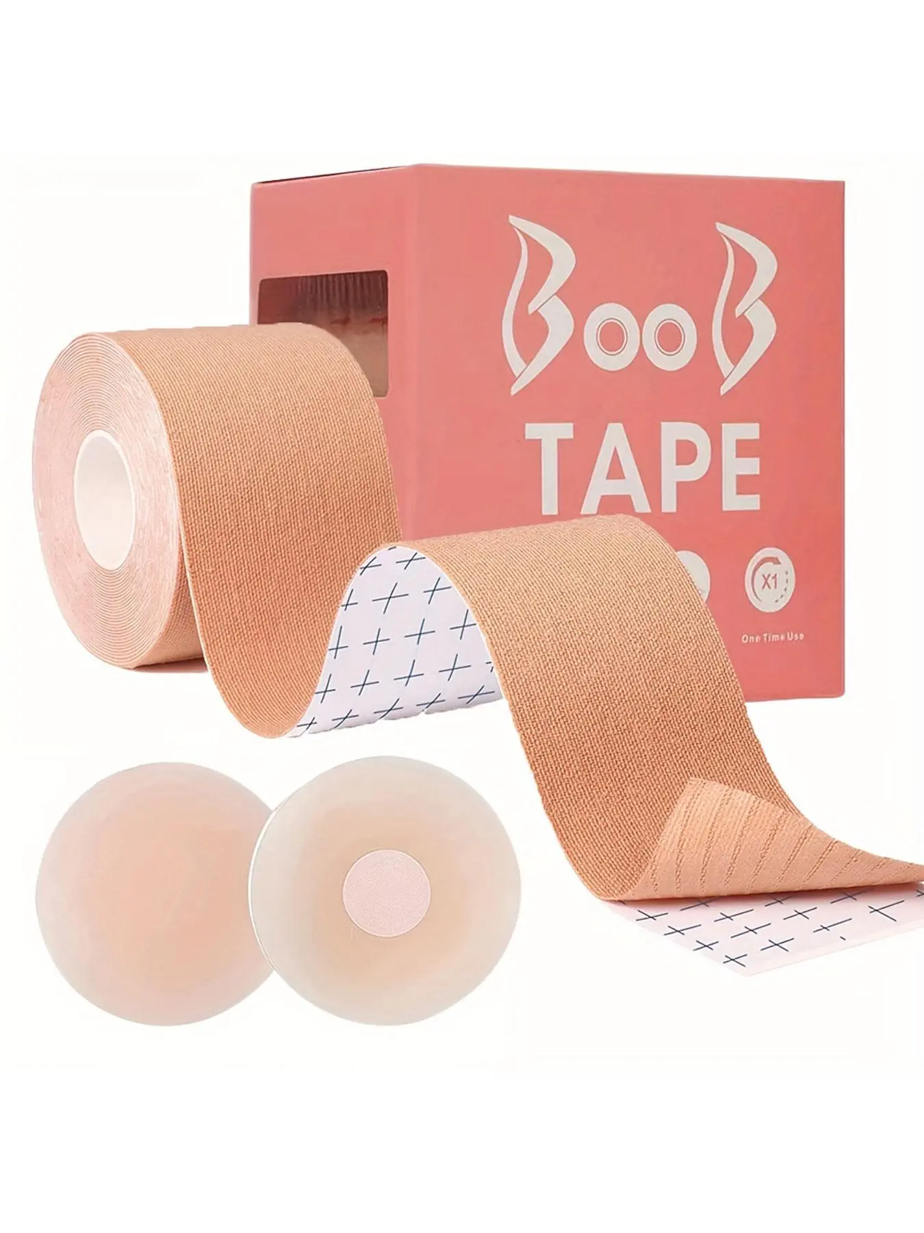 Silicone Adhesive Bra & Breast Tape, Sticky Bra Lift, Breathable Comfortable Breast Lift Tape, Women's Lingerie Accessories for Daily Wear