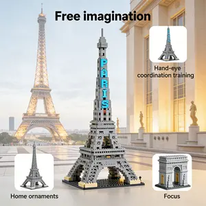 Creative Paris Architecture Model Series, Original Design Home Decor, 2026 New Size Gift Idea for Friends, Unique Decorative Accents
