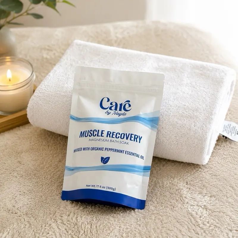 Organic Epsom Salt Infused with Peppermint Essential Oils