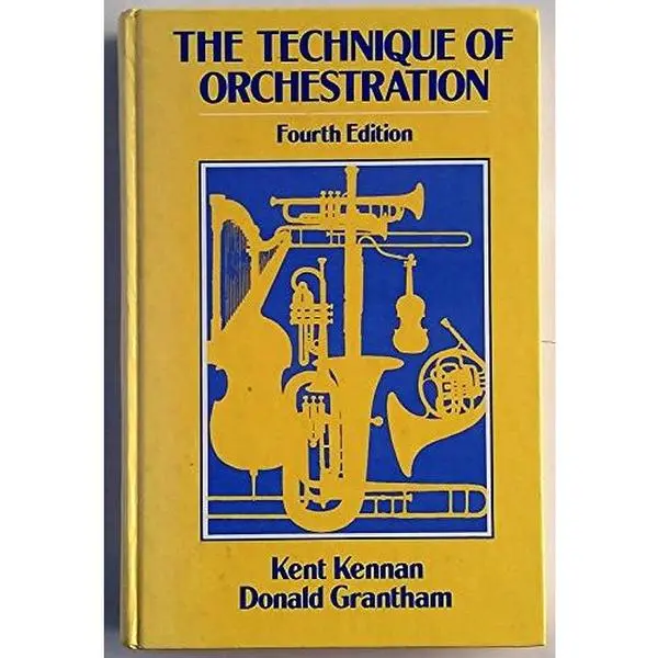 USED Book - The Technique of Orchestration by Kent Kennan (Hardcover) - english