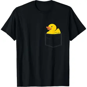Rubber Duck in Pocket Rubber Duckie T-Shirt